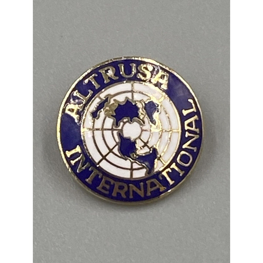 Vintage Altrusa International Lapel Pin Brooch